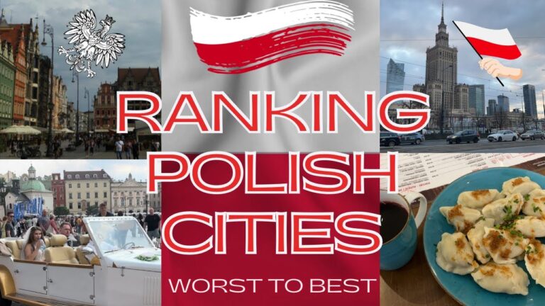 🇵🇱 Ranking 8 Cities in Poland: from WORST to BEST!
