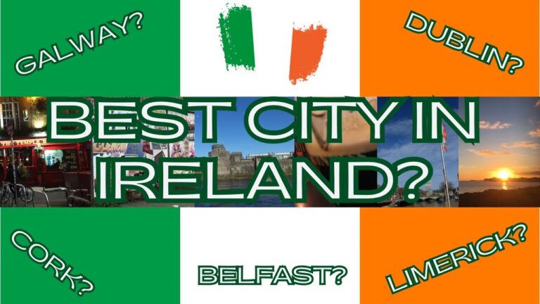 🇮🇪 Ranking 5 Irish Cities: from WORST to BEST!