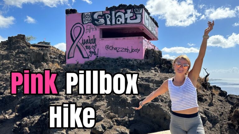 Oahu Hawaii Must-Do Hike | The Maili Pink Pillbox Trail – Hawaii Vlog 2023