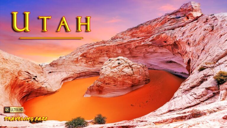 Utah, United States 4K ~ Travel Guide (Relaxing Music)
