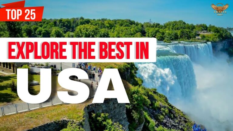 Top 25 Best Places to Visit in The USA | Travel Guide