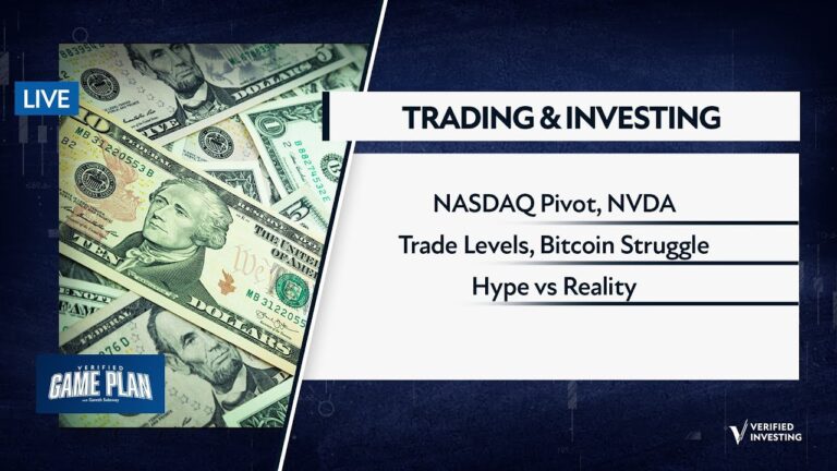 Trading & Investing: NASDAQ Pivot, NVDA Trade Levels, Bitcoin Struggle, Hype vs Reality