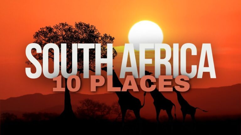 Top 10 Must-Visit Places in South Africa: A Travel Guide