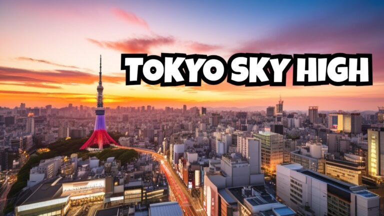 Shibuya Sky to the Tokyo Skytree: Tokyo’s Towering Attractions and Eateries.