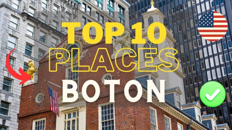 TOP 10 PLACES TO VISIT IN BOSTON | Travel Guide Boston 2024 Vacation