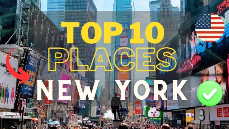 TOP 10 PLACES TO VISIT IN NEW YORK | Travel Guide New York 2024 Vacation