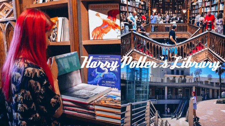 Vlog | Harry Potter’s Inspired Library & shopping in Lisbon