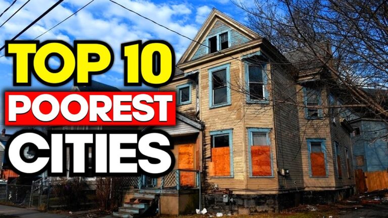 Top 10 POOREST Cities in America