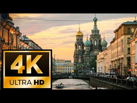 ⁴ᴷ⁶⁰ RUSSIA GREAT WALK IN ST. PETERSBURG | Walking Tour Nevsky Avenue