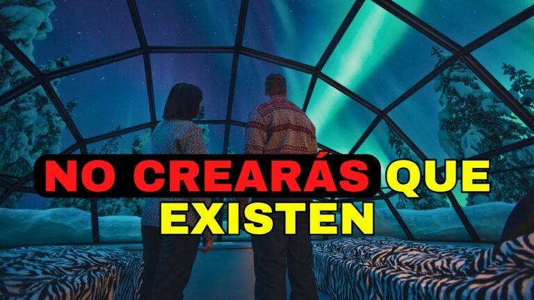 8 Hoteles Tan ÚNICOS Que No Parecen Reales
