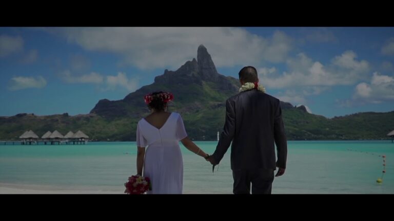 10 years Vow Renewal in Bora Bora, French Polynesia