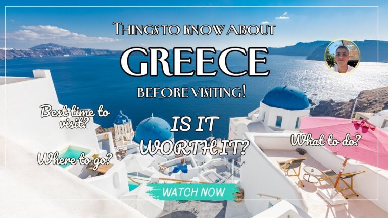 I wish I knew these things before traveling to Greece in 2025