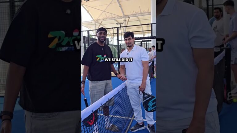 How Did Sharky Get Into Padel?