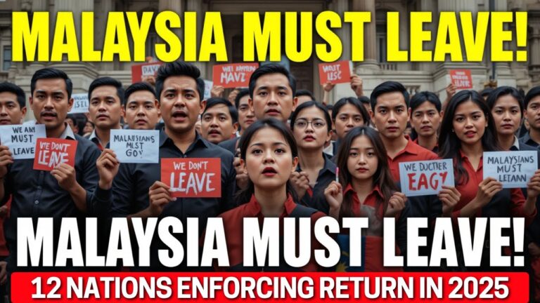 MALAYSIA MUST LEAVE!! 12 Nations Enforcing Returns In 2025
