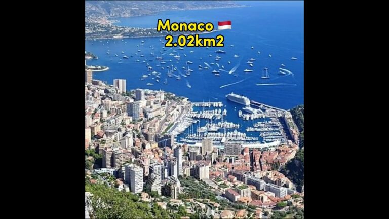 Smallest Countries in the World #country #vatican #monaco #shorts
