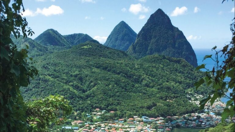 The TOP 7 HIKING TRAILS in Saint Lucia. LINK IN THE DESCRIPTION. #hiking #travel #adventure