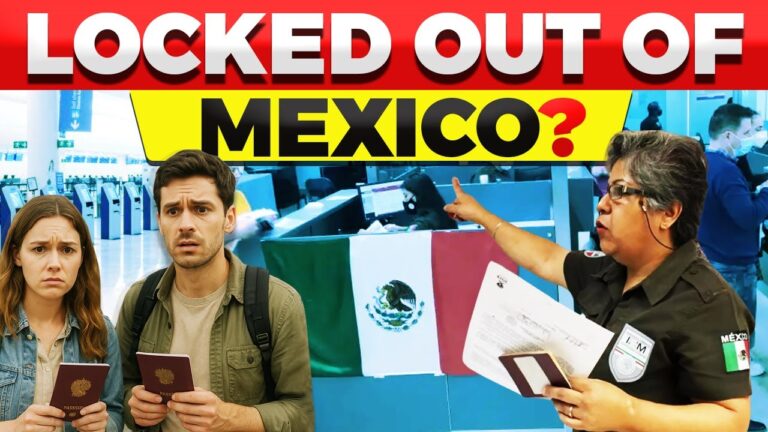 Mexico’s New Border Rules 2025: Why Tourists Are Being DENIED ENTRY (URGENT Travel Update)