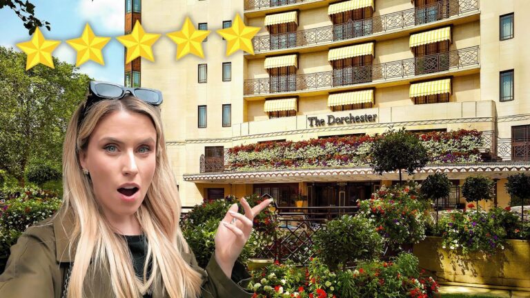 Staying At London’s Famous 5-Star Dorchester Hotel!