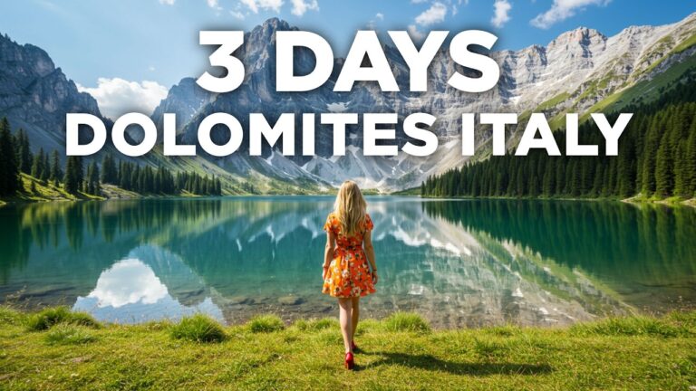 The Best 3 Days Dolomites Travel Guide  ⁨@tommytravelz⁩