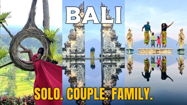 The Ultimate Bali Itinerary for Solo, Couple, and Family Trips