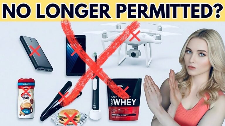 ’13 Everyday Items Airlines Just BANNED for 2026! (You Won’t Believe #7)