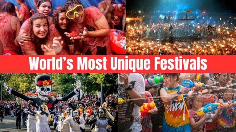 The Most Unique Festivals Around the World – Where to Go & When! – Travel Video