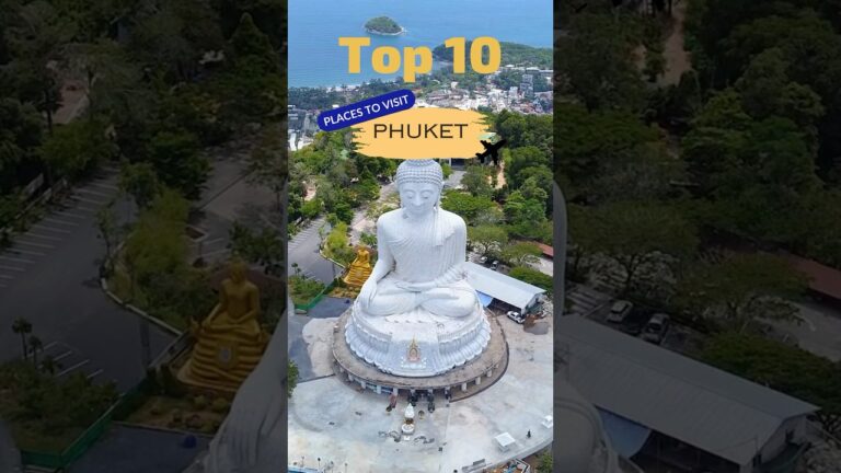 Top 10 places to visit in Phuket #travel2023 #travelthailand #thailand2023 #budgettravel #phuket