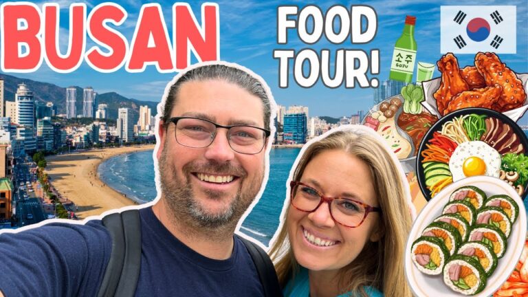 South Korea is DELICIOUS! Busan FOOD Tour!