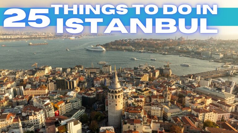 Best Things To Do in Istanbul Turkey 2026 4K