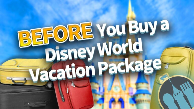 What I Wish I’d Known BEFORE Booking a Disney World Vacation Package