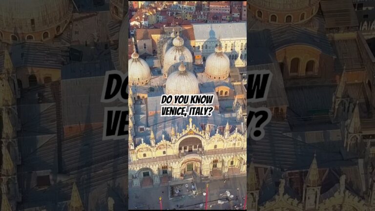 Do You Know Venice Italy? #italiangetaway