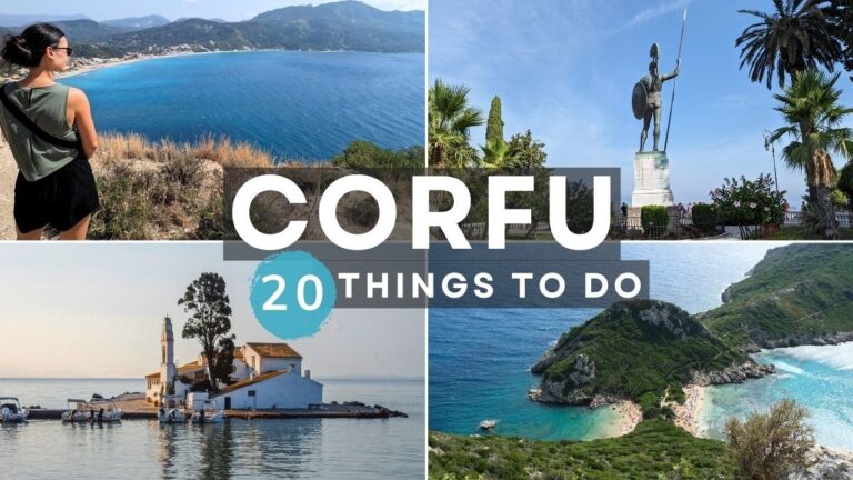 20 Things to do in Corfu, Greece – 4K Corfu Travel Guide