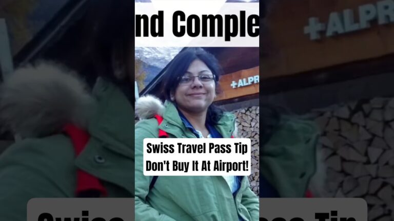 Swiss Travel Pass Tip: Don’t Buy It at the Airport #swisstravelpass