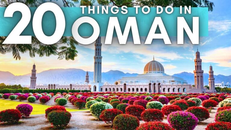 Best Things To Do in Muscat Oman 2026 4K