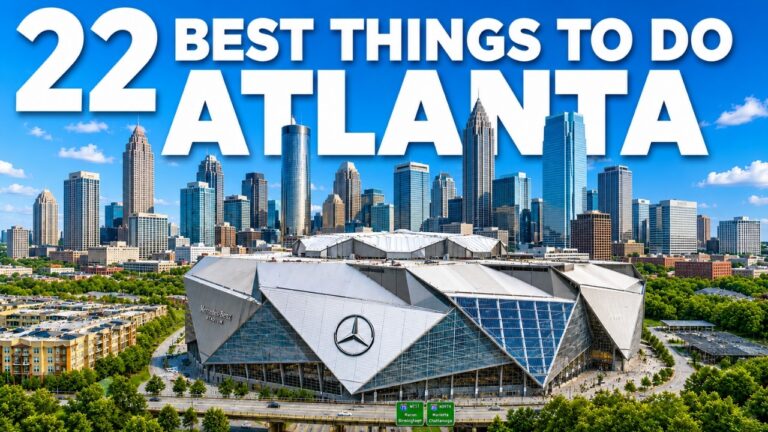Best Things To Do in Atlanta Georgia 4K