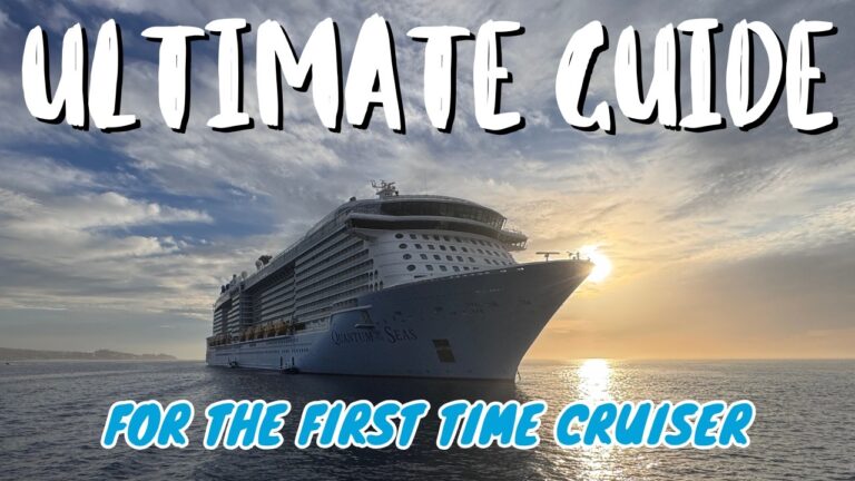 Ultimate Guide for the First Time Cruiser