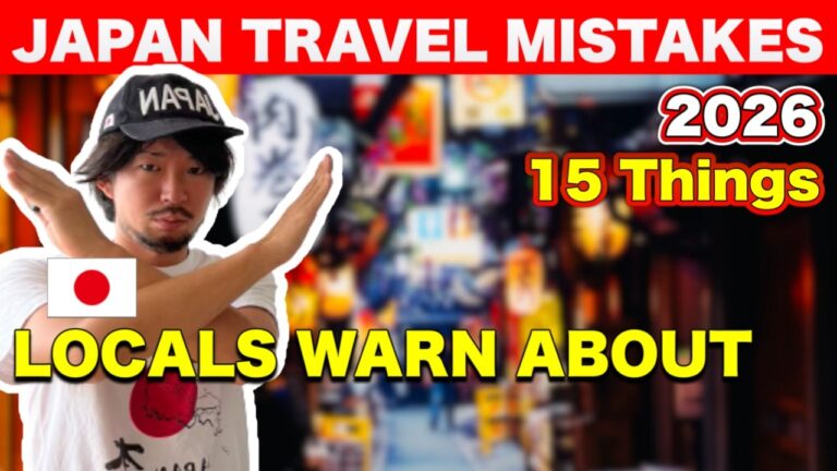 15 Japan Travel Mistakes Tourists Regret in 2026 (Costly & Easily Avoided!)