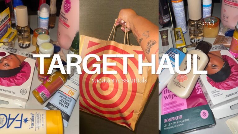 life in my thirties || HUGE $200 target hygiene haul || travel essentials #travel