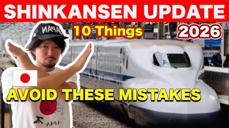 JAPAN HAS CHANGED | 10 Things You MUST Know Before Riding Japan’s Bullet Train in 2026