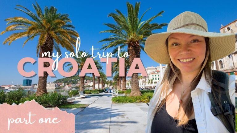 Solo Trip to Croatia | Solo Female Travel in Croatia: Split, Krka & Plitvice National Park | Part 1
