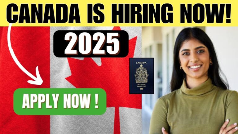 How to Get a Job in Canada Without Experience in 2025! Fast & Easy!