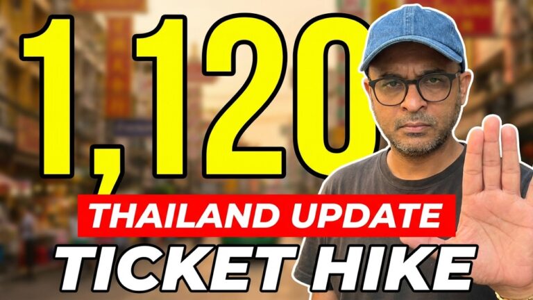 Thailand Travel Update for Indians: Tickets Just Got Costlier, TDAC News
