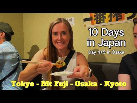 How I Experienced Osaka, Japan for the First Day