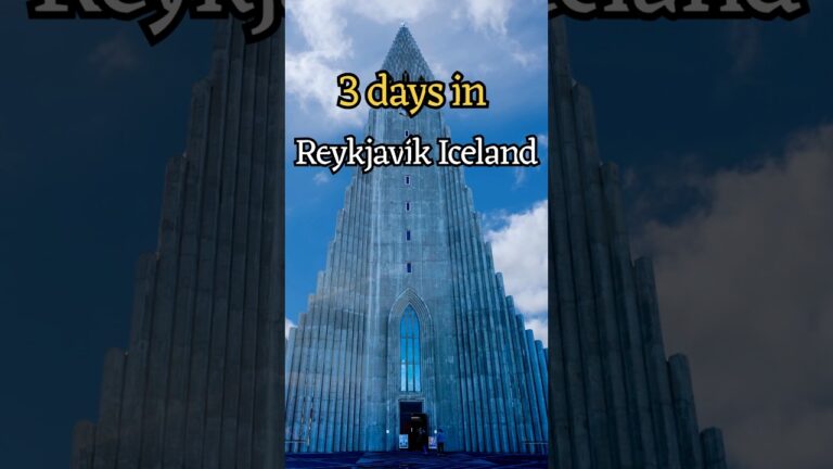 Reykjavík Iceland | 3 Days Itinerary | Best Things to Do in Reykjavík | Reykjavík Travel Guide