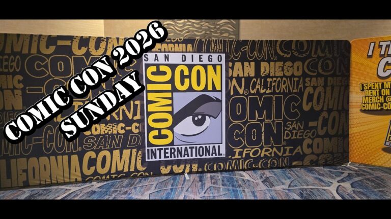 Comic Con 2026 – Sunday the Last Day!
