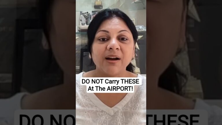 DO NOT Carry THESE In Hand-Baggage! Airport Security Check Explained ✈️