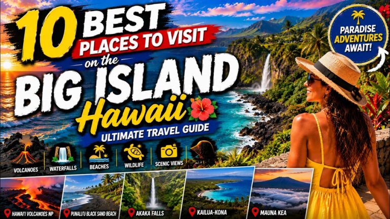 10 Best Places to Visit on the Big Island, Hawaii | Ultimate Travel Guide