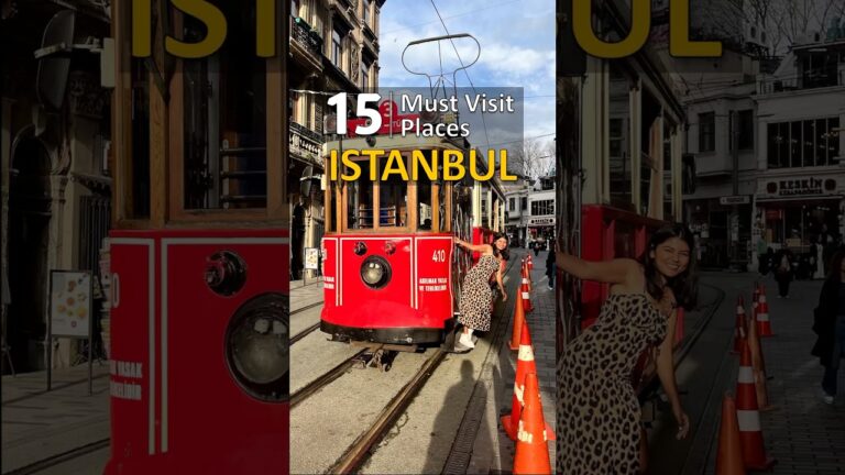 Top 15 places to visit in Istanbul Turkey!