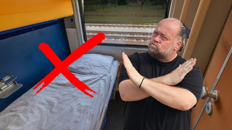 European Night Trains AREN’T What You Expect. The Don’ts of Night Trains